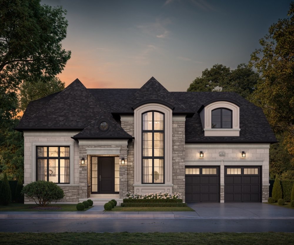 The Kingsmere model elevation, 60-foot Grand Bungaloft at The Legacy Estates