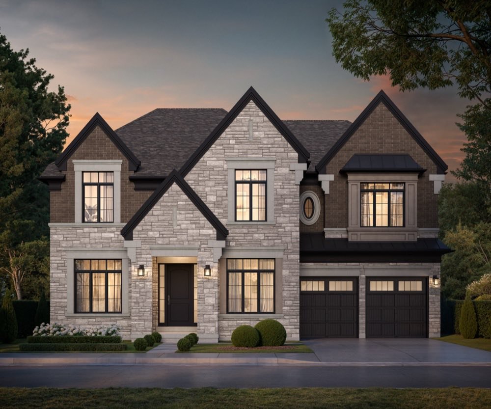 The Monarch model elevation, Prestige 2-Storey at The Legacy Estates